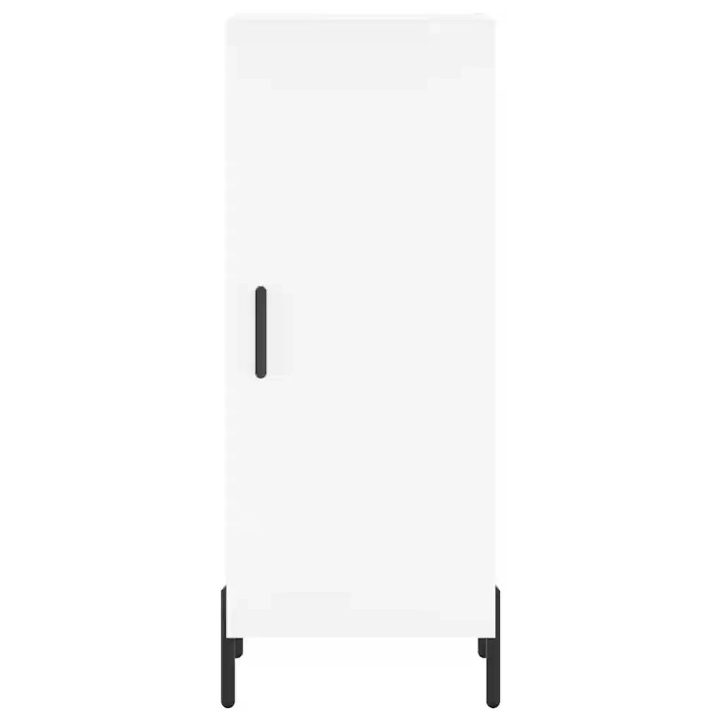 Credenza Bianca 34,5x34x180 cm in Legno Multistrato 3199177