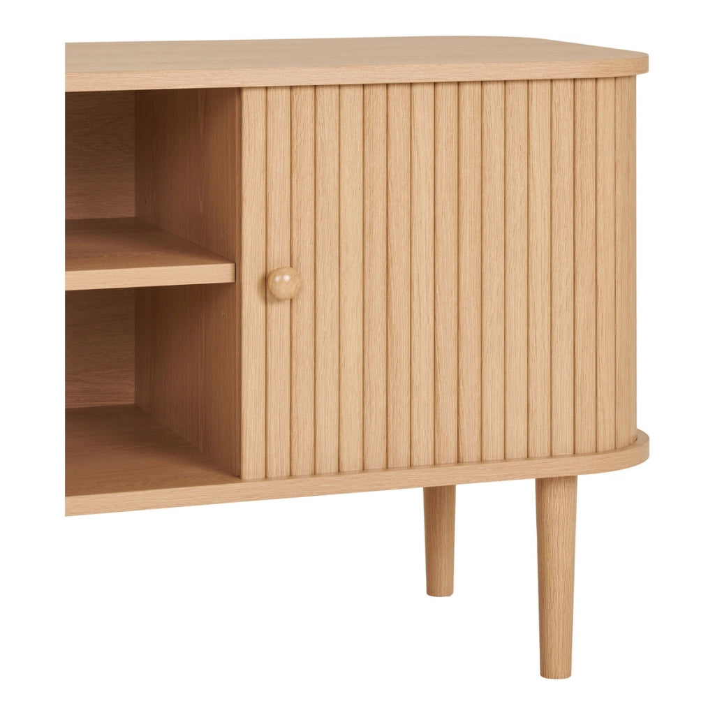 Mobile Porta TV Nikko, Marrone, MDF, 113x40x51,5 cm