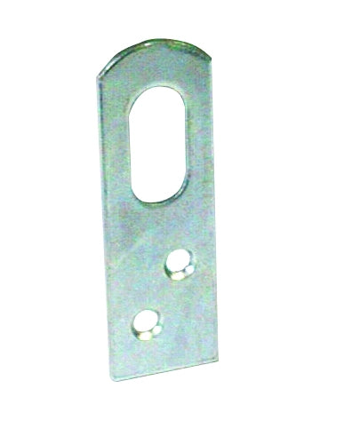 LASTRINA DIRITTA ACCIAIO ZINCATO 100 PZ.  con finestra mm.100