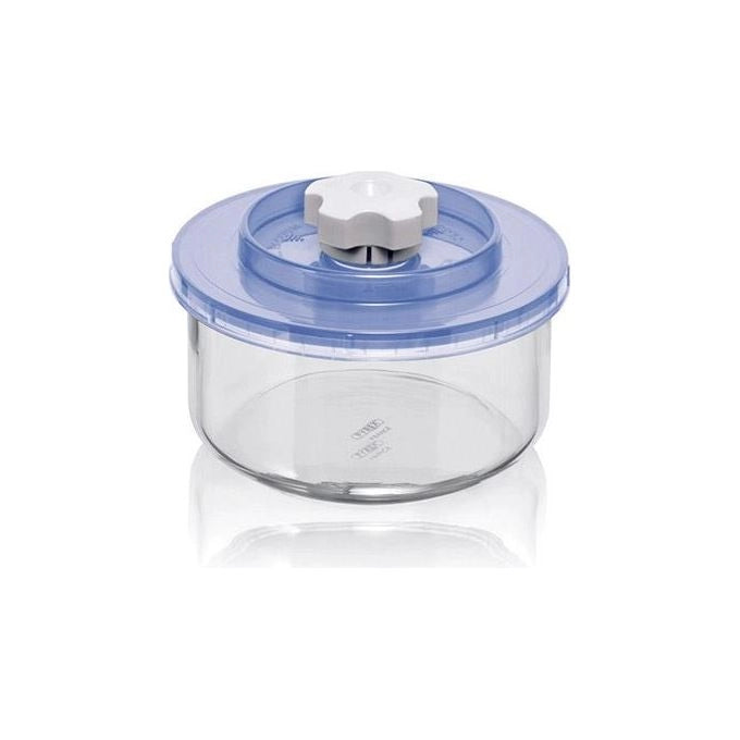 Magic Vac ACO1011 coprivivande Blu, Bianco Plastica Rotondo Coperchio per alimenti