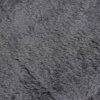 Scaletta per Cani Portatile a 4 Gradini 60x35x44 cm in Tessuto Vellutato Sfoderabile e Legno Grigio Scuro