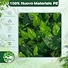 Pianta Finta da Esterno ed Interno, Pianta Artificiale per Decorazione Festa e Matrimonio da Salotto, Balcone e Giardino, Siepe Artificiale ed Estensibile (Pothos)