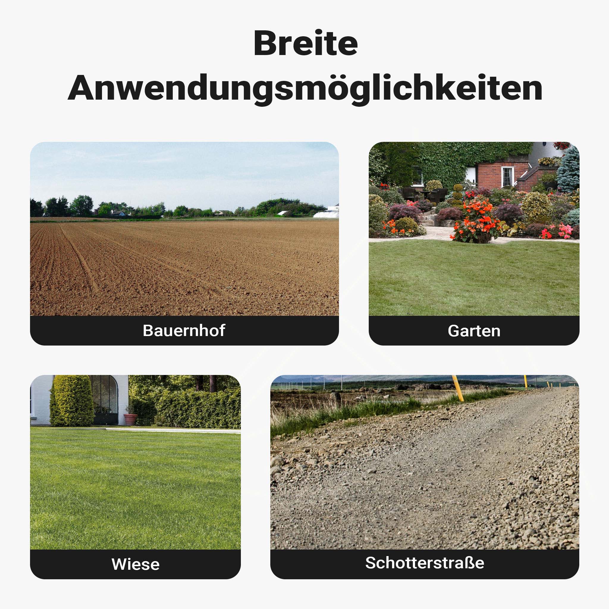 Rete livellatrice per quad trattorino 155x123,5x5,5 cm Erpice prato per livellare terreno