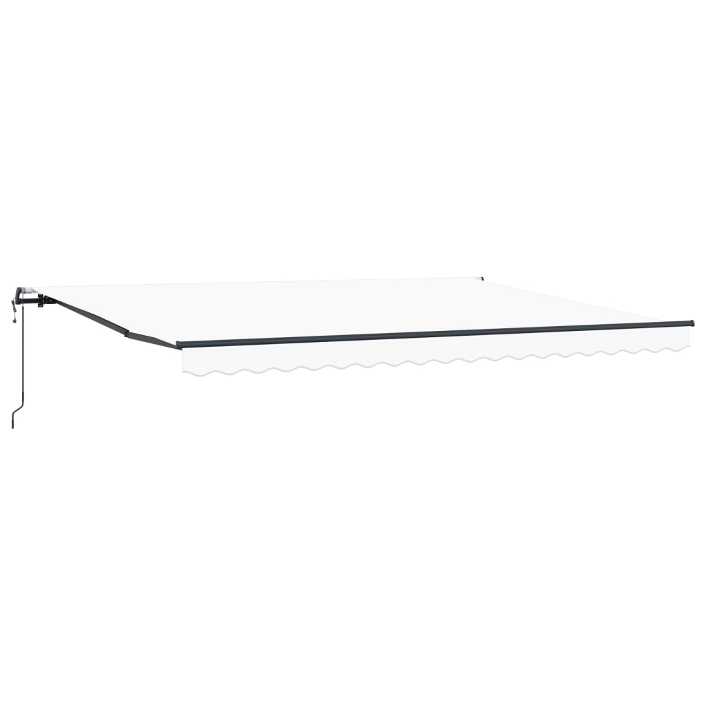 Tenda retrattile automatica  Bianco 450x350 cm
