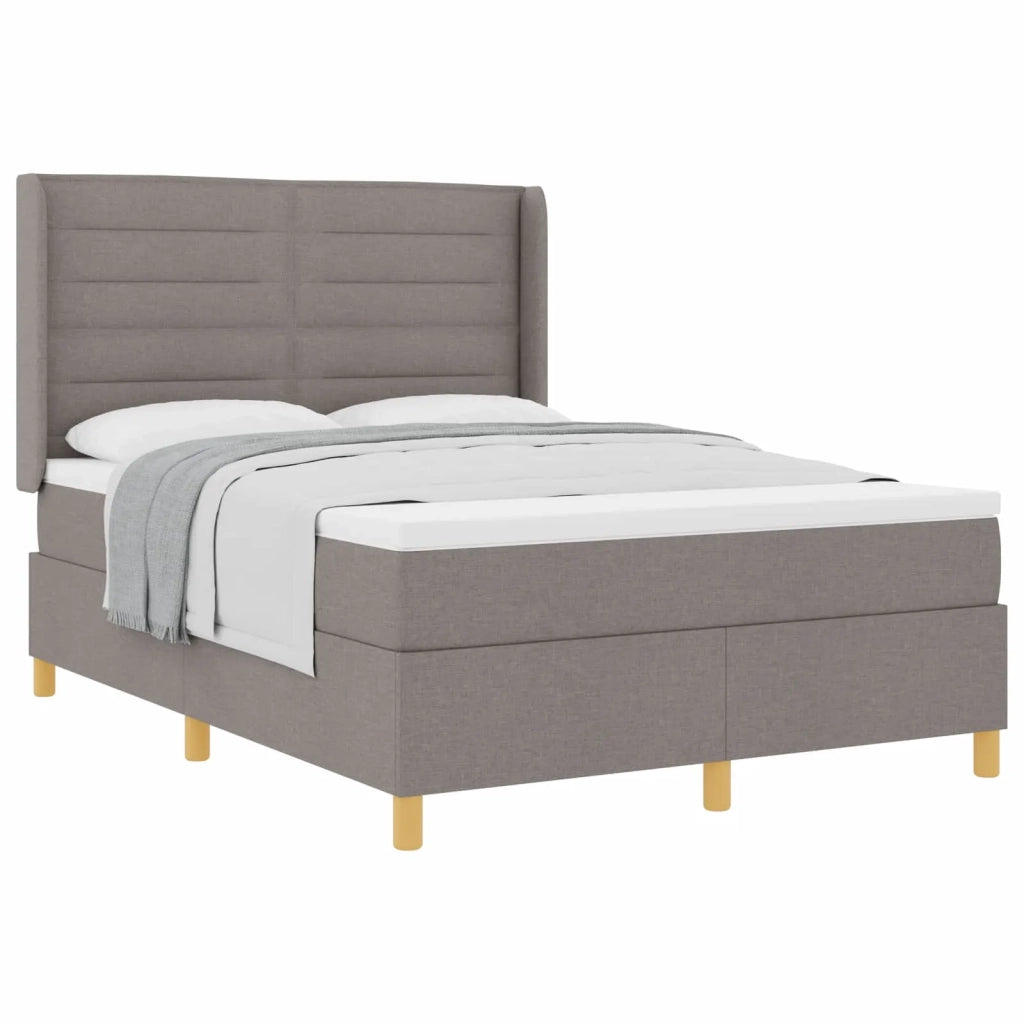 Letto a molle con materasso Talpa 140 x 200 cm Tessuto