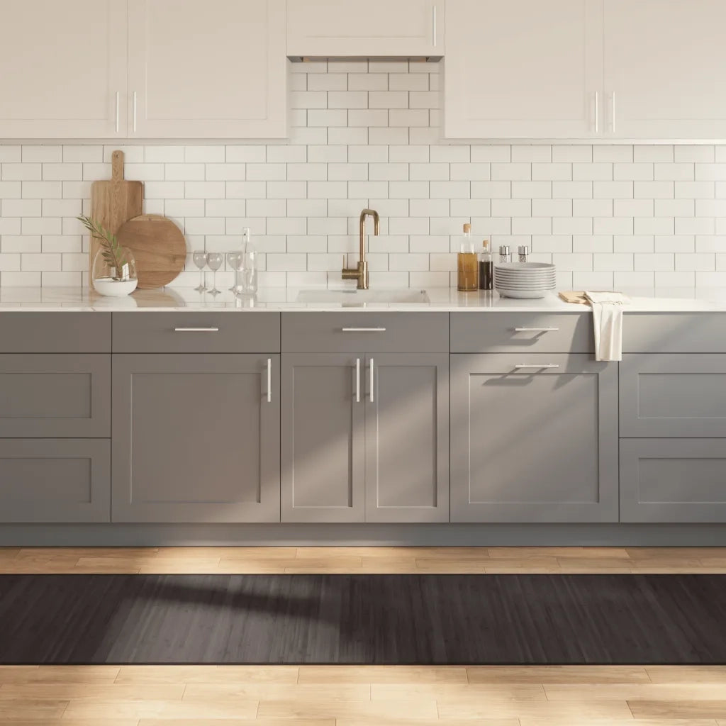 Tappeto Rettangolare Marrone Scuro 70x1000 cm in BambÃ¹
