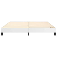 Struttura Letto a Rete a Molle Bianco 160x200 cm in Similpelle 3120707