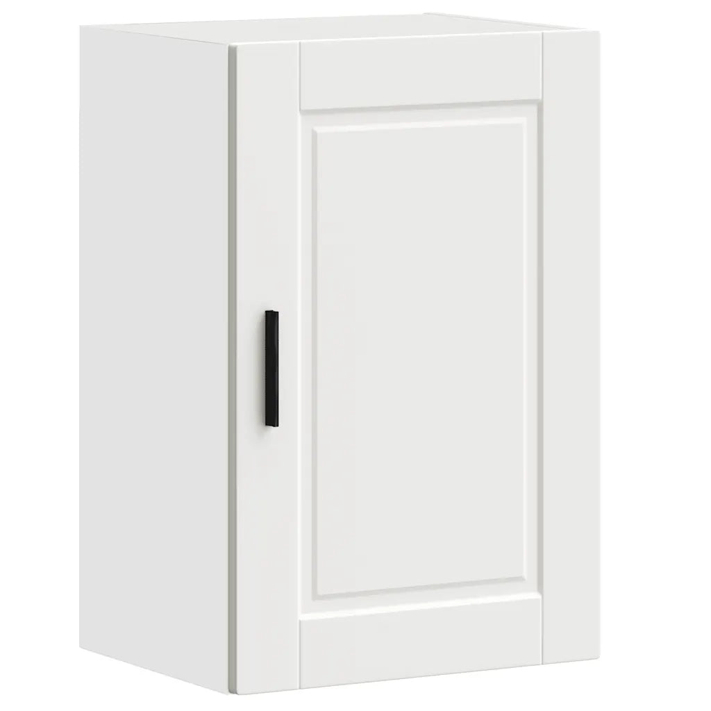 vidaXL Pensile da Cucina Porto Bianco in Legno Multistrato