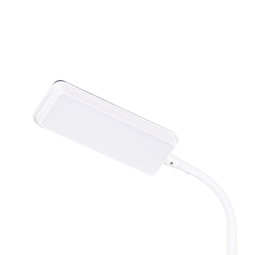 Lampada da ufficio LED bianco materiale sintetico braccio e regolabile regolatore 38 cm soggiorno ingresso cameretta