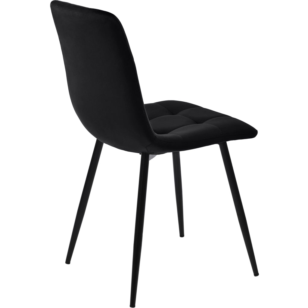 Set tavolo da pranzo 120-160x80 cm allungabile; MDF e metallo; bianco e nero