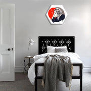 ZED - Pannello in PVC traforato - Parasole Colore: nero, Misura: 98x98 cm