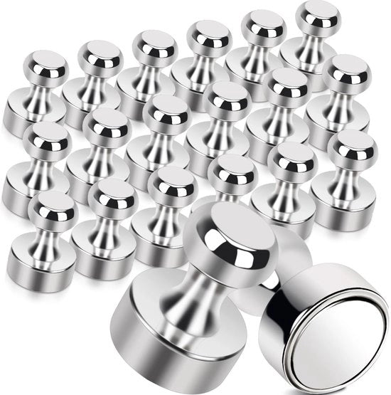 18 magneti extra forti, 12 mm x 16 mm piccoli, magneti neodymium con forte attrito per frigorifero, lavagna magnetica, lavagna bianca, bacheca, pannello da attacchi, scrivania