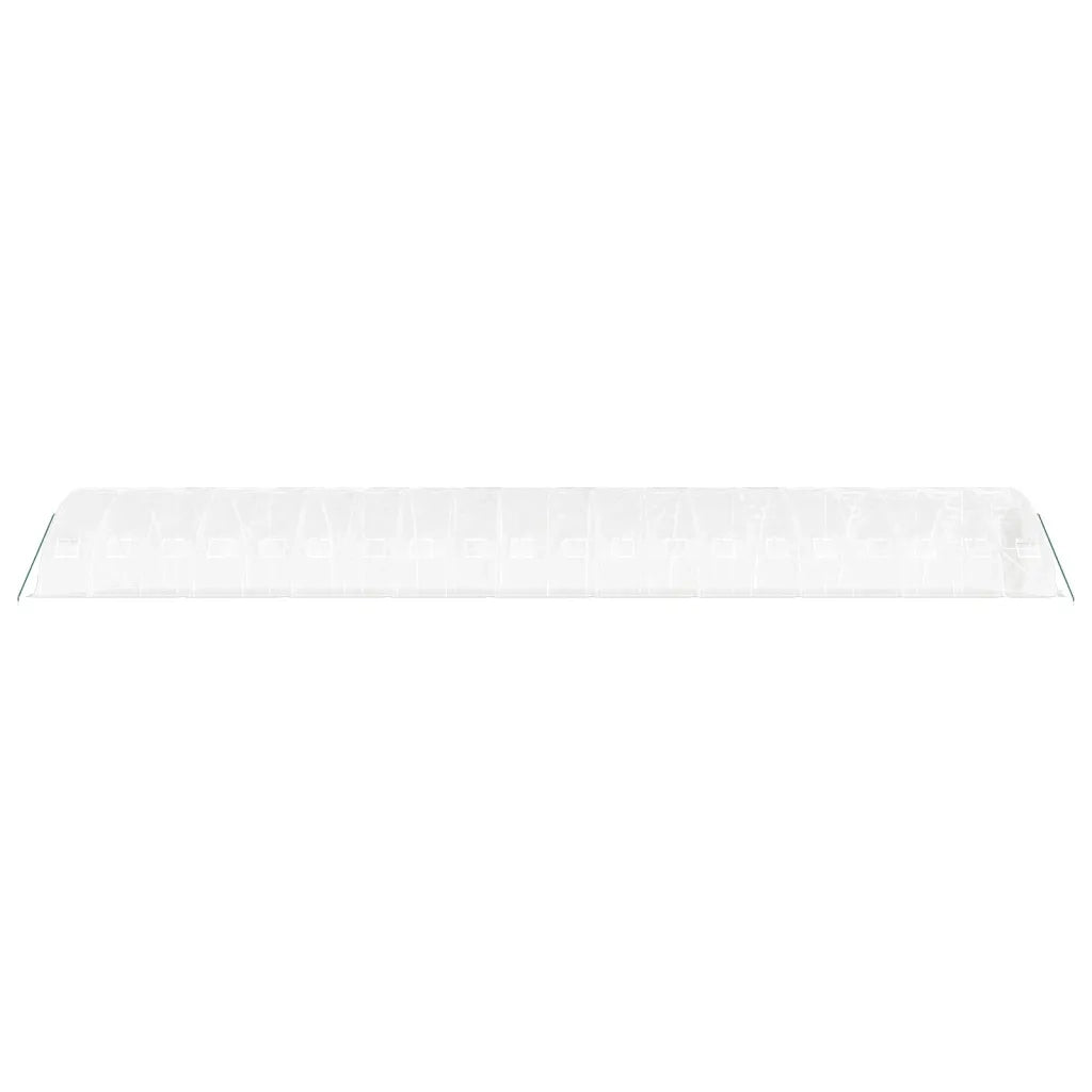 Serra con Telaio in Acciaio Bianco 100 m² 20x5x2,3 m 3188102