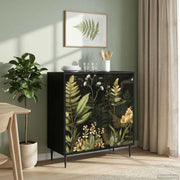 Credenza RHENEN Rovere Nero 69 x 33 x 76 cm 8006929
