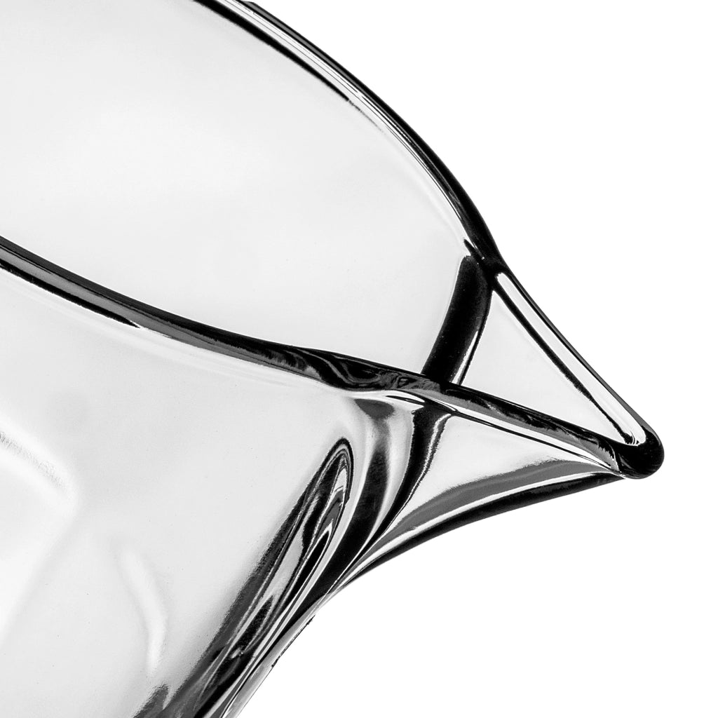 Caraffa in vetro KADAX per acqua, limonata, succo di frutta, 1 litro per acqua, bevande, composte.