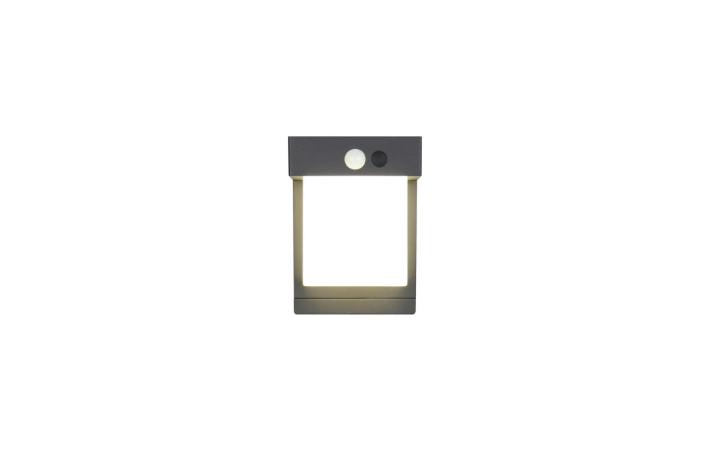 Applique esterna LED solare COLOMBO IP44 nera RL