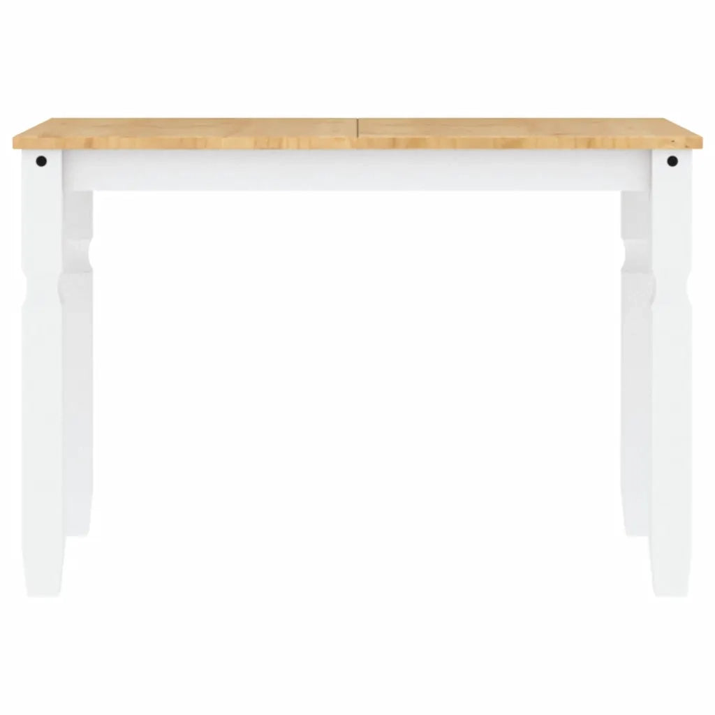 Tavolo da Pranzo Corona 112x60x75 cm in Legno Massello di Pino 4005716