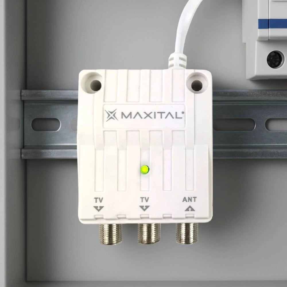 Maxital lps302 alimentatore 12v 400ma switching per impianti tv