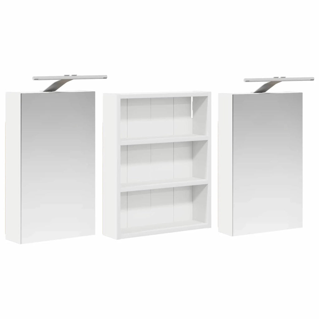 Set di Armadi da Bagno con lo scaffale 3 pcs 100 x 10,5 x 50 cm 3403688