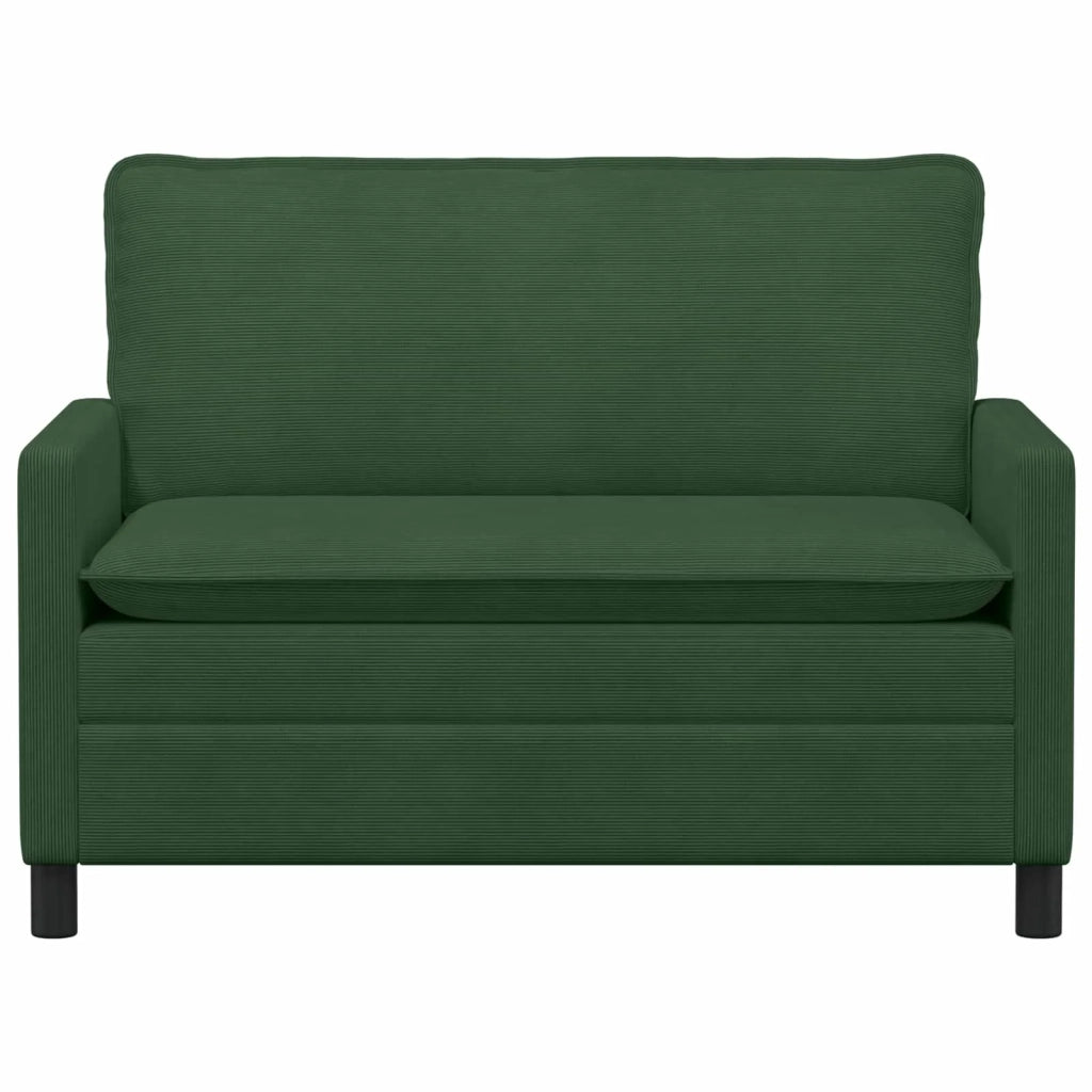 Divano Verde Giungla 126 x 81 x 87,5 cm Tessuto