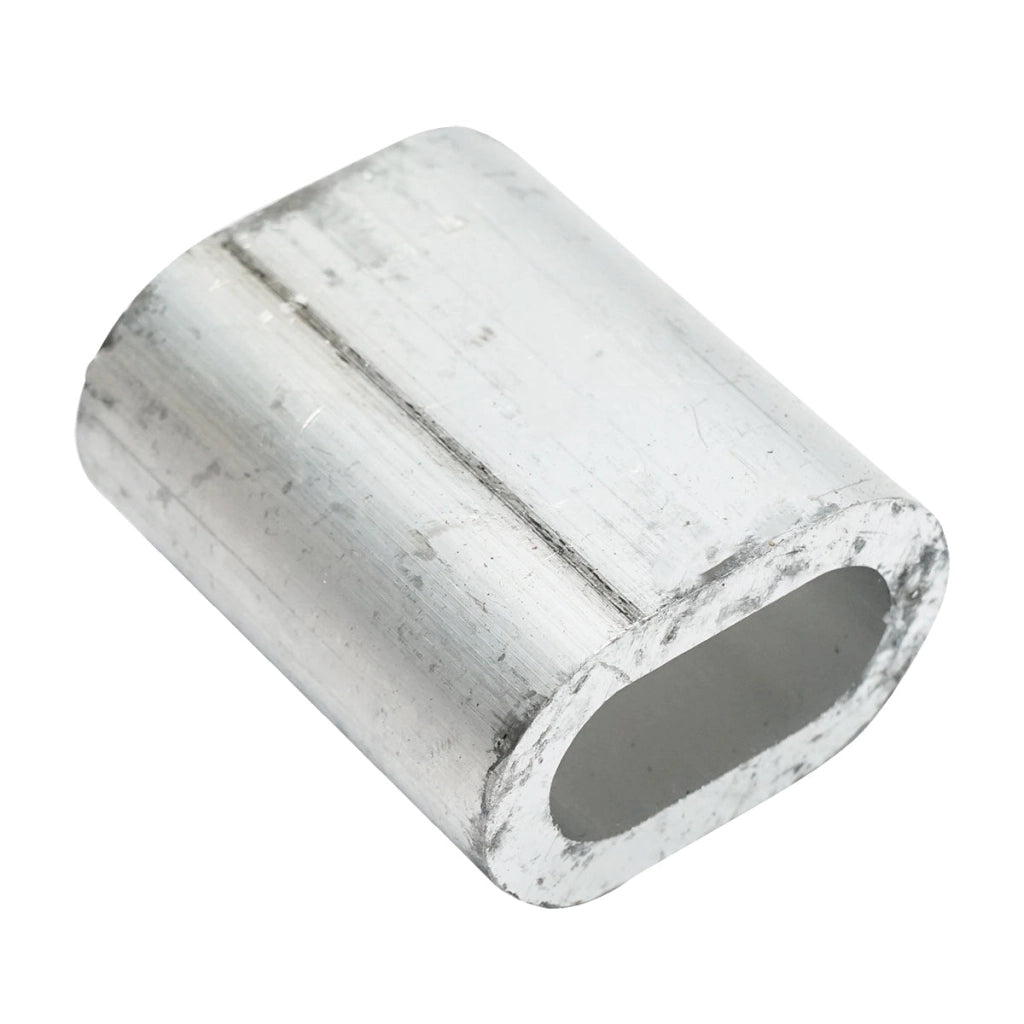 Boccola di pressatura/ghiera in alluminio per cavo del verricello da 14 mm