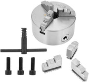 Centro di lavoro tridimensionale con chiusura a 3 viti - diametro 130 mm - con chiave - accessori per macchina da tornio.