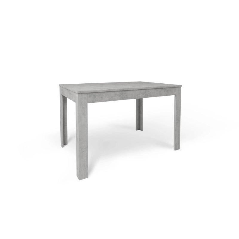 Tavolo Allungabile 120+50 Cemento cm 80x120x75h - Sarmog