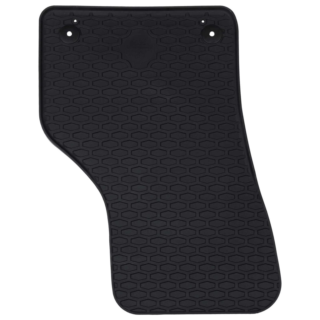 Tappetino per Auto 4 pz Nero Gomma CFW5479342