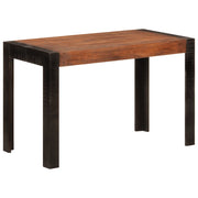 Tavolo da Pranzo ambra 120x60x76 cm in Legno Massello di Mango