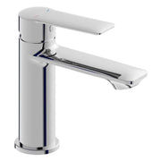 Miscelatore rubinetto lavabo lavello bagno ottone cromato + piletta SOFI 87102
