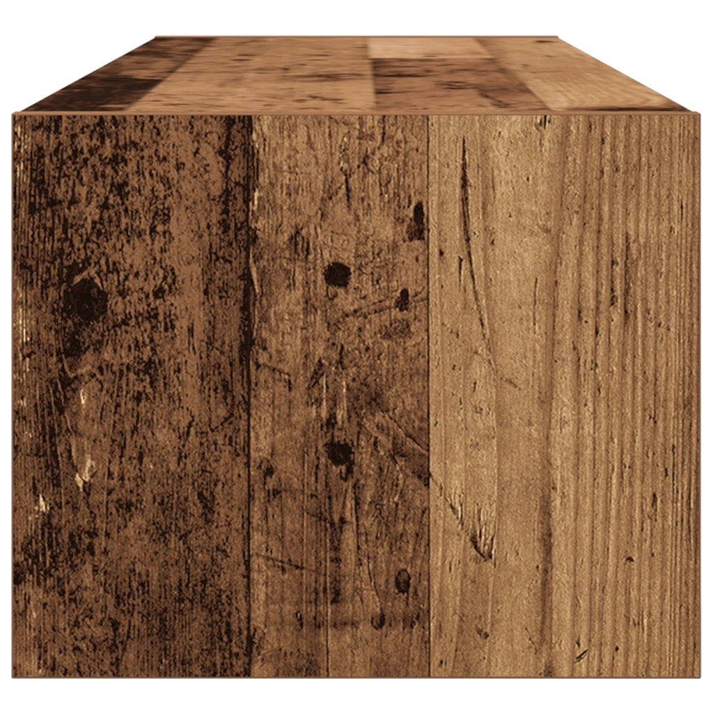 Mobile TV Legno Vecchio 100x31x25,5 cm Legno Ingegnerizzato