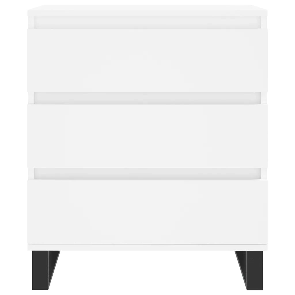 vidaXL Credenza Bianca 60x35x70 cm in Legno Multistrato