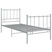 Giroletto Grigio in Metallo 100x200 cm 324951