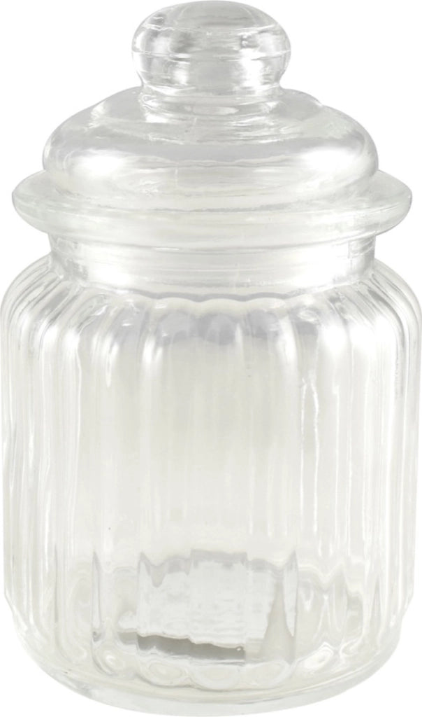 MAURY'S BARATTOLO VETRO 300 ML CON COPERCHIO 13X8CM