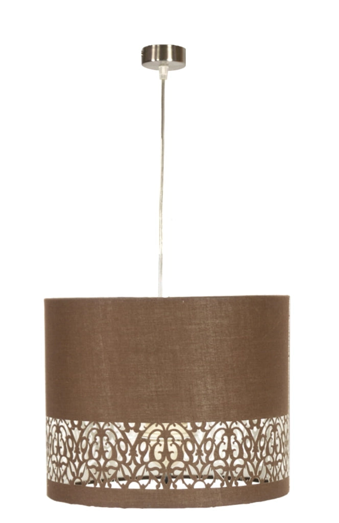 Lampada a sospensione Candellux Arabesca Ø33 cromo