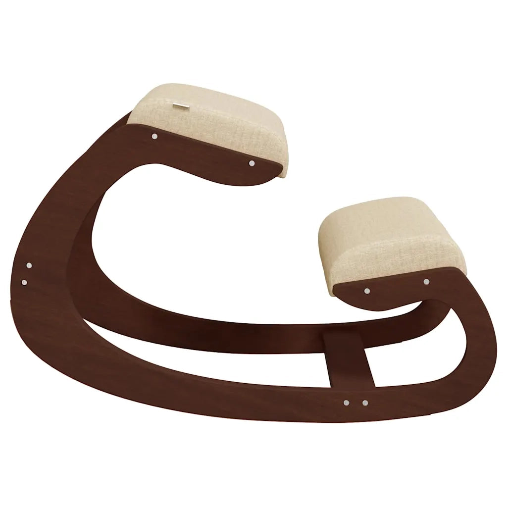 Sedia Inginocchiatoio Crema 55x84x55 cm Compensato di Betulla 110333