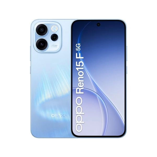 Smartphone oppo 110010236270 reno15 f aurora blue