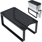 Sostegno per distributore d'acqua, sostegno per filtro d'acqua, ripiano per bollitore, organizzatore di pannelli per armadio, sostegno per distributore di bevande sul tavolo