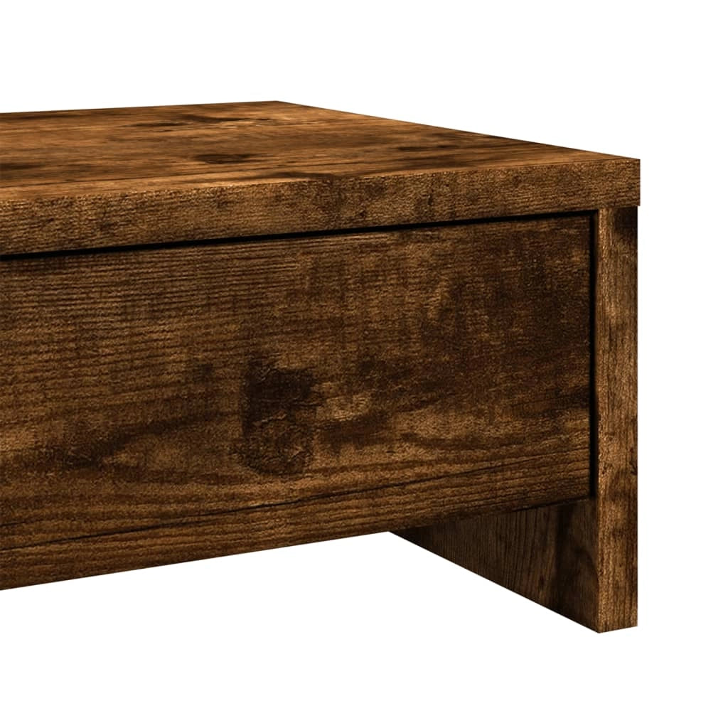 Supporto per monitor mobile da scrivania con cassetti legno ingegnerizzato marrone 02_0044937