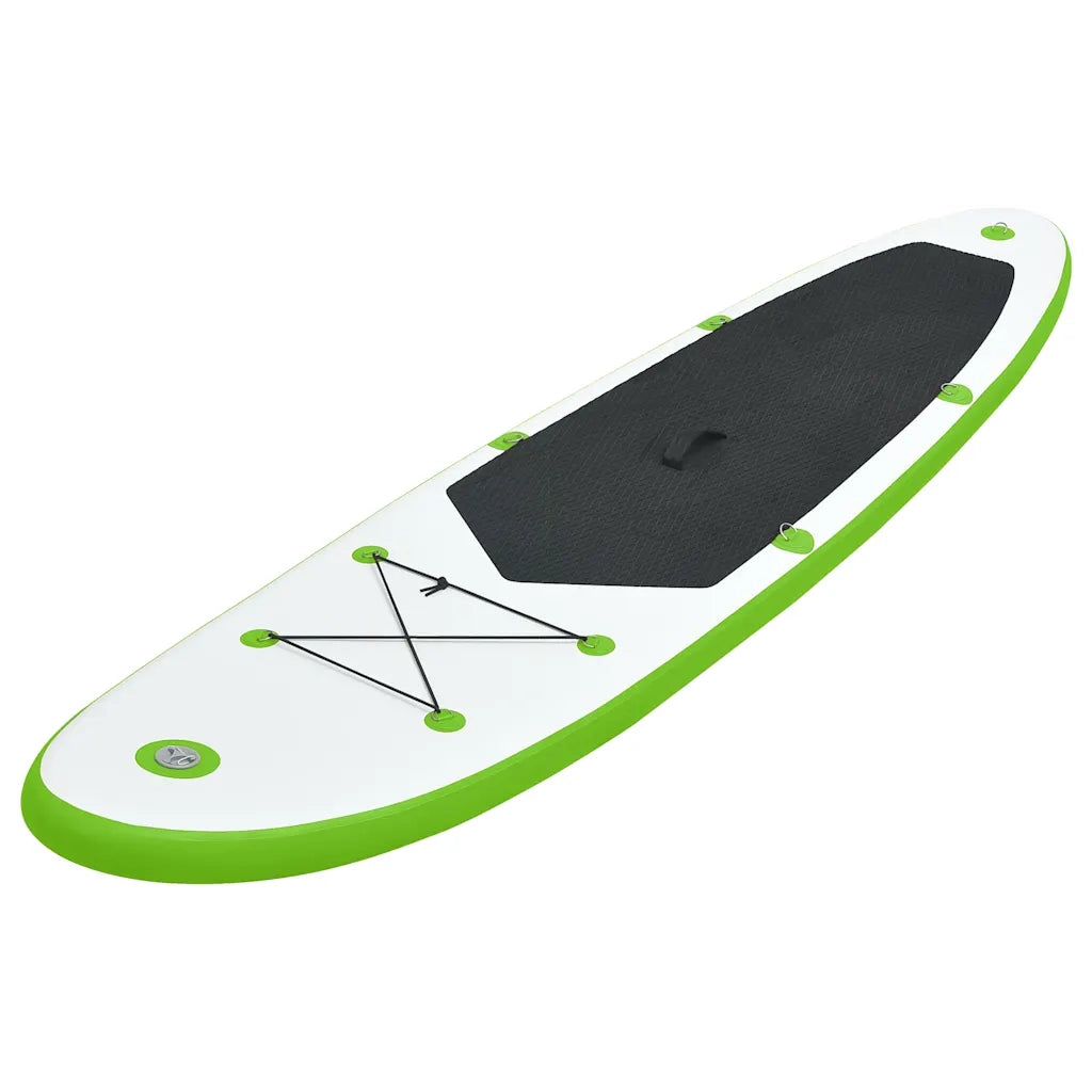 Set Tavola da SUP Gonfiabile Verde e Bianco CFW5116747