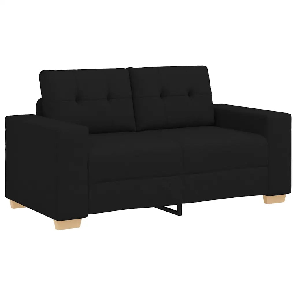Divano Divanetto-Sofa Nero 120 cm in Tessuto
