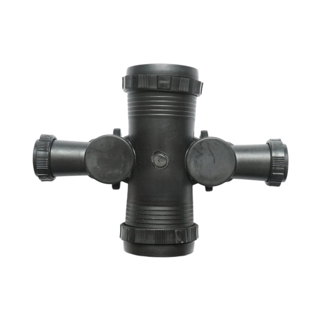 Valvola di distribuzione a croce 50x28mm per impianti di irrigazione