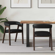 Sedie da pranzo 2 pcs Marrone Chiaro 54 x 57 x 73 cm 42020421