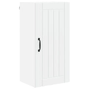 Mobile da cucina rettangolare moderno 40 x 31 x 80 cm con pratico spazio di archiviazione linee pulite legno ingegnerizzato bianco 02_0054042