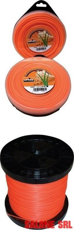FILO NYLON QUADRO PROFESSIONAL MM.3,3 DA 39 MT.PER DECESPUGLIATORE