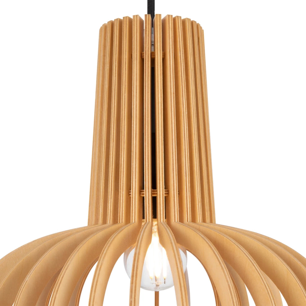 Maytoni Lampada a Sospensione Moderna Roots 1 Luce E27 Nero Metallo