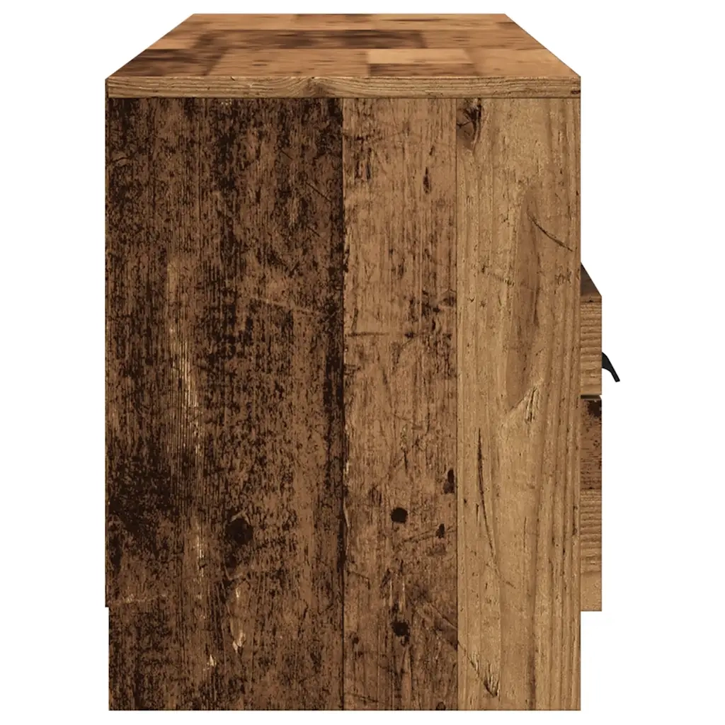 Mobile Porta TV-Credenza per TV Legno Vecchio 150x33,5x45 cm Legno Multistrato