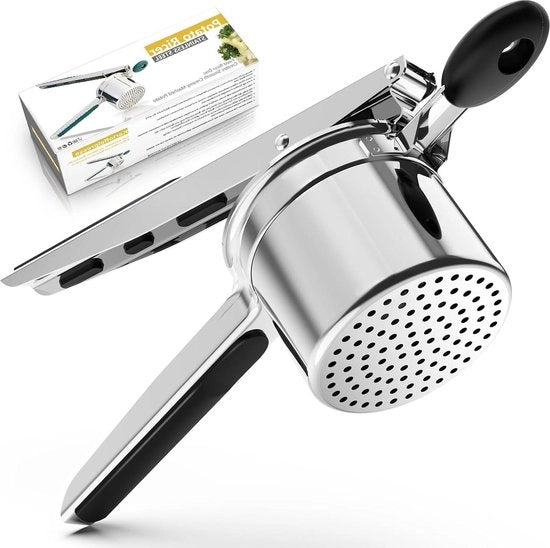 Spaghetti-ijspers 405 ml pesanti con manico di gomma resistente all'usura e manico di acciaio inossidabile per preparare pure di patate morbide