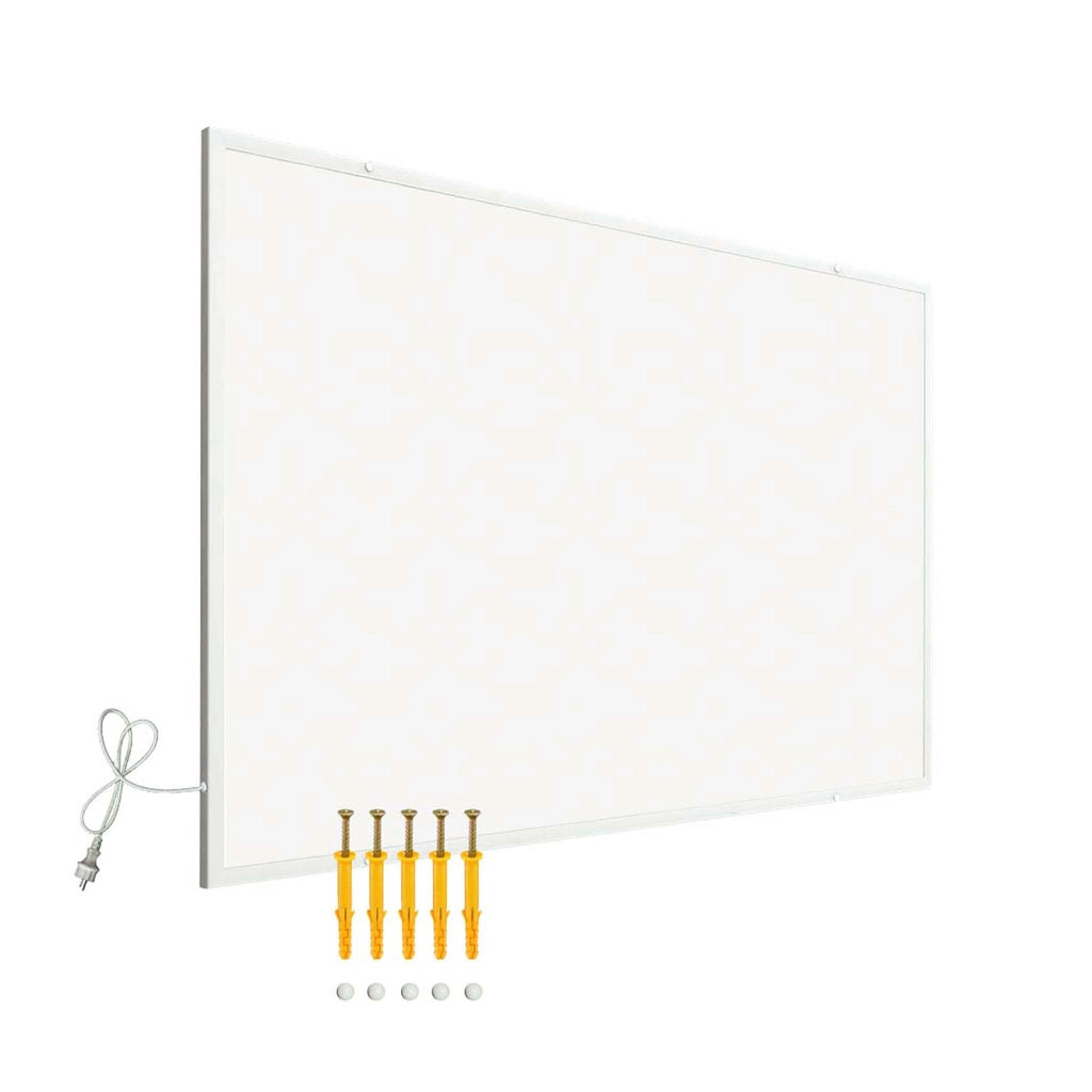 Pannello radiante a infrarossi 400W 720x620x15 mm, Pannello elettrico per riscaldamento IR