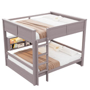 LETTO A CASTELLO 160x200 cm marrone con 6 vani contenitore